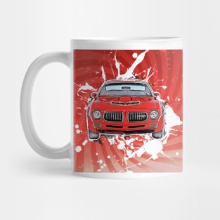 Red Fire Bird Mug